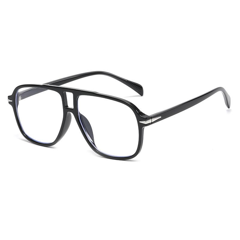 Retro Flight Mirror European and American Double Beam Toad Mirror European and American Export Sunglasses