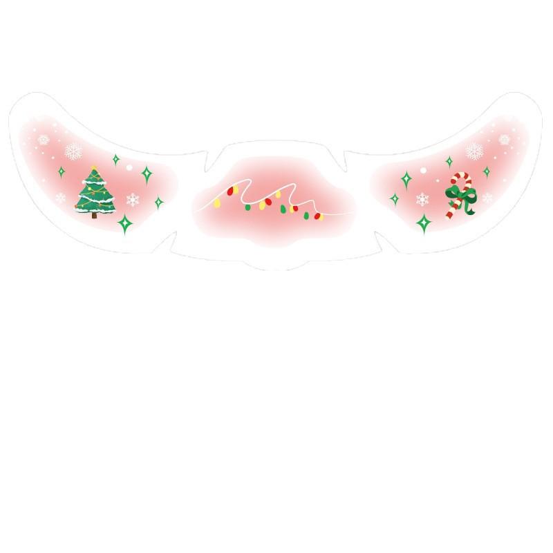 Christmas Freckle Sticker Temporary Tattoo Sticker Waterproof Cartoon Children'S Makeup Sticker Christmas Tattoo