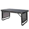 ZISIZ Outdoor Iron Mesh Folding Table