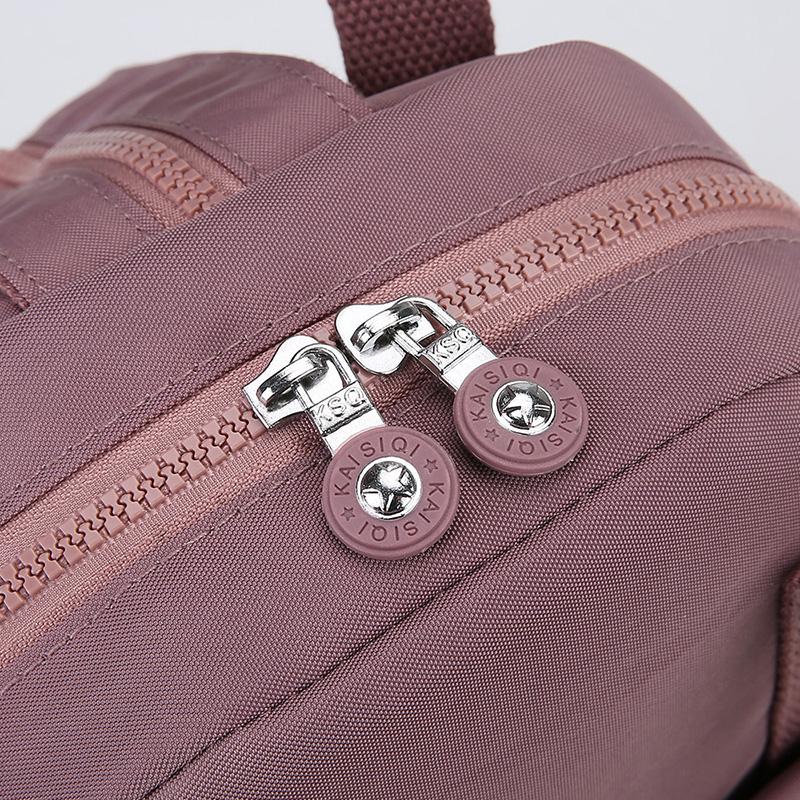 Backpack Nylon Women's Bag Multifunctional Shoulder Crossbody Bag Travel Chest Bag