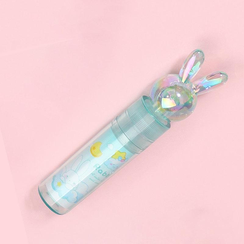 1 kus roztomilý kawaii krystalový králík rtěnka guma papírnictví školní kancelářské potřeby kreativní novinka tužka guma novinka hezká