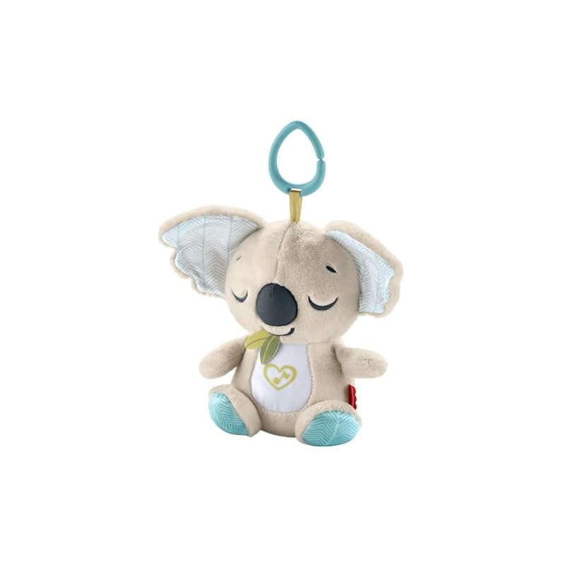 Fisher-Price Sleeping Koala Baby & Toddler Toy, Plush Toy, Ages 0+, Gray JBD65