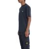 Stone Island Logo Pullover Crew Neck T-Shirt Men T-Shirts Dark-Blue K1S152100039S0013-V0020
