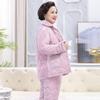 Middle-Aged Women's Winter Fleece Warm Home Wear Set