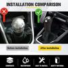 5 Speed Gear Shift Knob Stick Head PU Leather Car Gear Shift Lever Handle for RENAULT CLIO MK3 3 III MEGANE MK2 SCENIC MK2