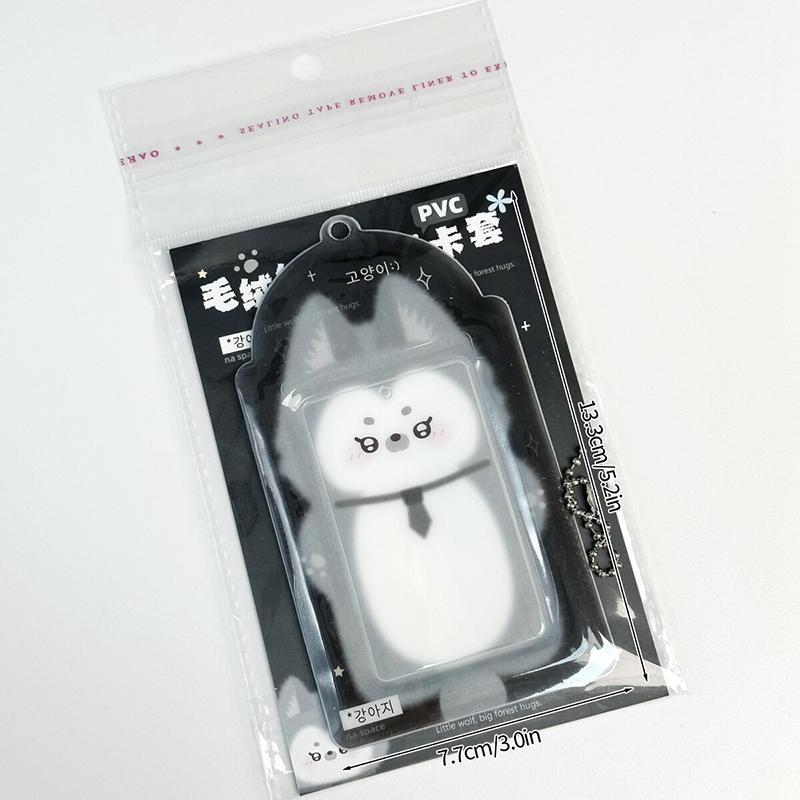 Photocard Holder Keychain Y2K Binder Photocard Idol Kpop Photo Card Holder Backbag Display Pendant Student Card Protective Cover