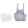Double-Layer Sink Sponge Organizer and Hanging Drain Basket