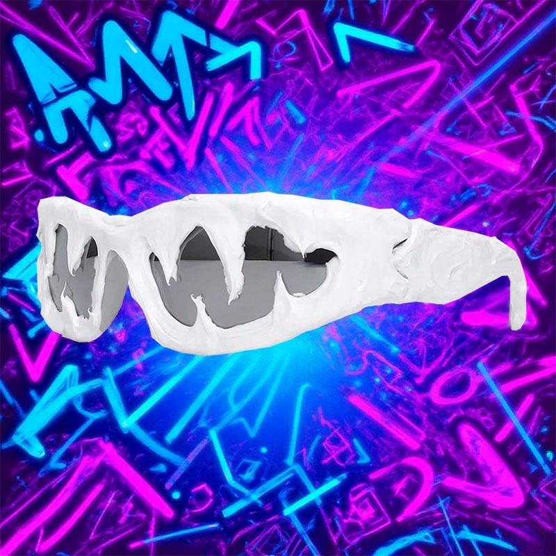 Fashionable Victorian Steampunk Glasses Creative Punk Style Halloweens Men Eyewear