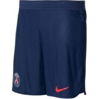 Shorts Dri-FIT ADV Cor Sólida com Logo Cintura Elástica Perna Reta Temporada 22-23 Shorts de Futebol Paris Saint-Germain Shorts Masculinos Azul-Escuro DX2630-410
