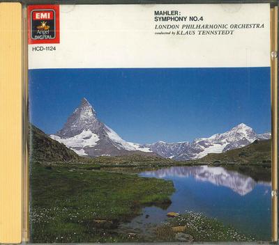 CD KLAUS TENNSTEDT - Mahler Symphonie Nr.4 HCD1124 EMI Japan Klassik Gebraucht