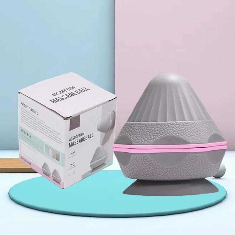Silicone Massage Cone Solid Adsorption Ball Psoas Thoracic Spine Back Scapula Foot Yoga Muscle Release Massage Apparatu Neck