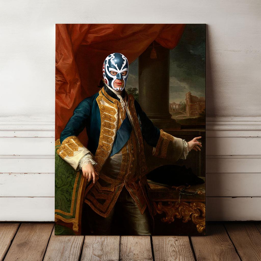 Obraz na płótnie luchador lucha libre