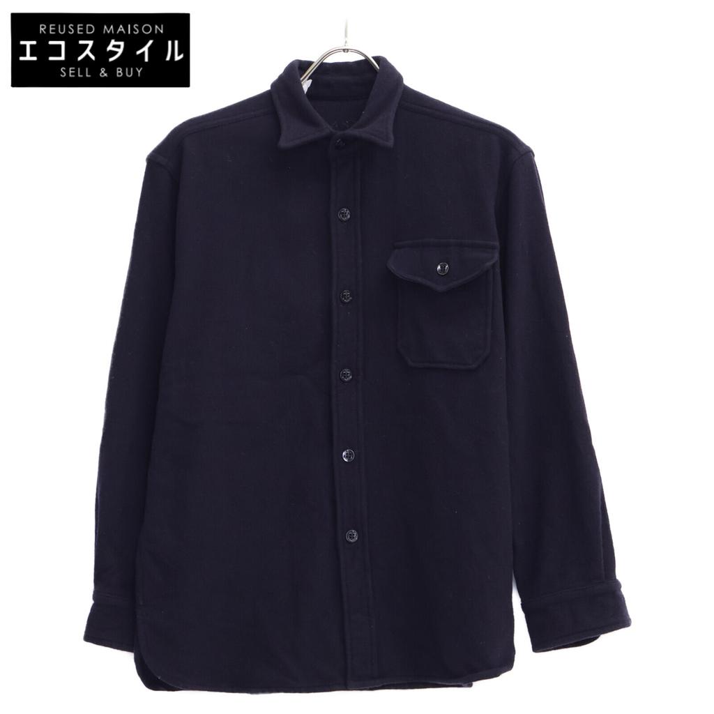 MSG & SONS MSG-SH-05 US NAVY CPO wool long sleeve shirt/ tops L NavyUsed
