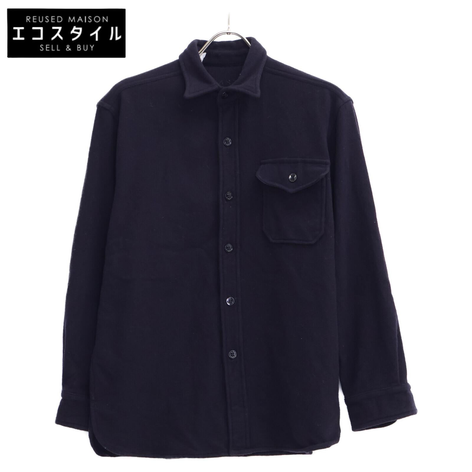 

MSG & SONS MSG-SH-05 US NAVY CPO wool long sleeve shirt/ tops L NavyUsed