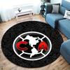 Club America Round Area Rug,Carpet Rug for Living Room Bedroom Sofa Playroom Decor,Non-slip Floor Mat