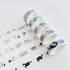 15mmx5m Cartoon-Katze Washi-Tape Süßes Dekoratives Klebeband für DIY Scrapbooking Journal Schreibwaren
