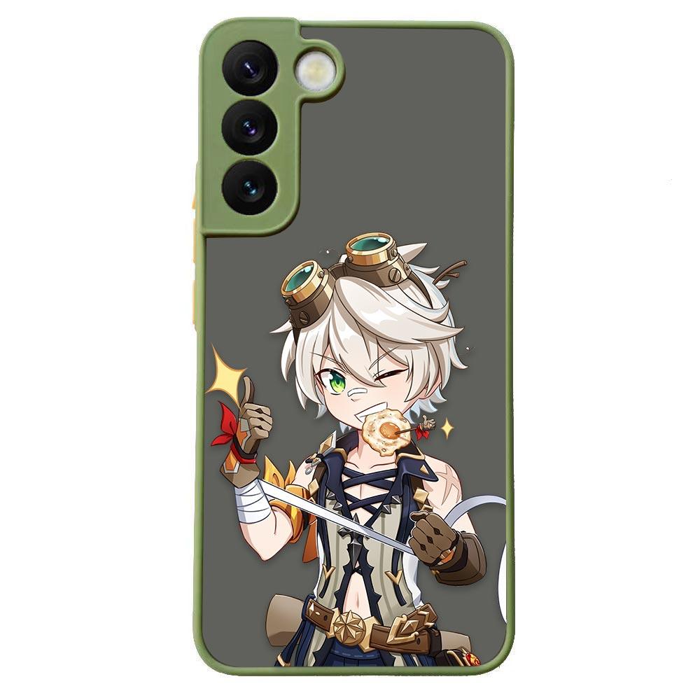 Genshin Impact Nydelig Jente Anime Støtsikkert Telefondeksel For Samsung Galaxy S22 Ultra S21 S20 FE S10 S9 S8 S10E Lite Plus 5G Deksel