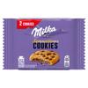 Milka Sensations Cookies Cookies com pedaços de chocolate de leite e recheio de chocolate de leite 52 g