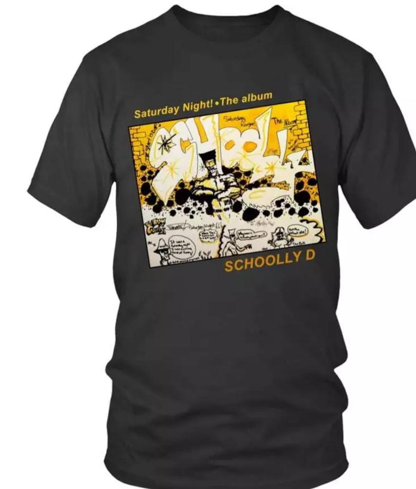 Schoolly D Saturday Night The Album (1987) TShirt S