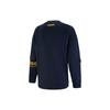 Puma Einfarbiges Logo-Muster Rundhals-Sweatshirt Herren Tops Blau 535785-08