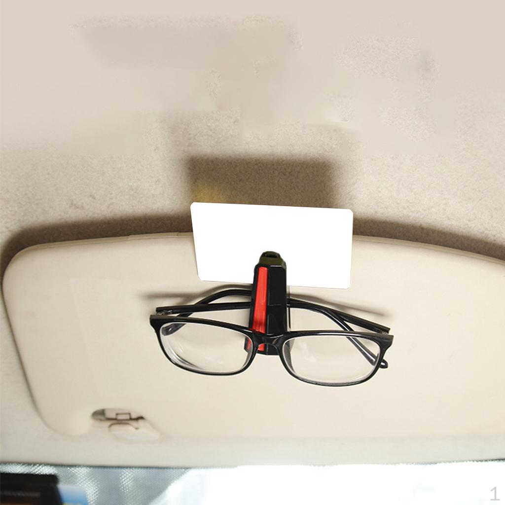 Auto Glasses Holder Clip Pen with Ticket for Visor Accessory Durable