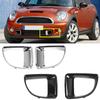 Front Bumper Air Intake Duct Frame Trim Cover for Mini Cooper R55/R56/R57/R58 2007-2014 51117255117 51117255118
