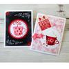 Love Heart Coffee Cup Shape Metal Cutting Dies Stencil Scrapbook Album Embossing Card Making Decor
