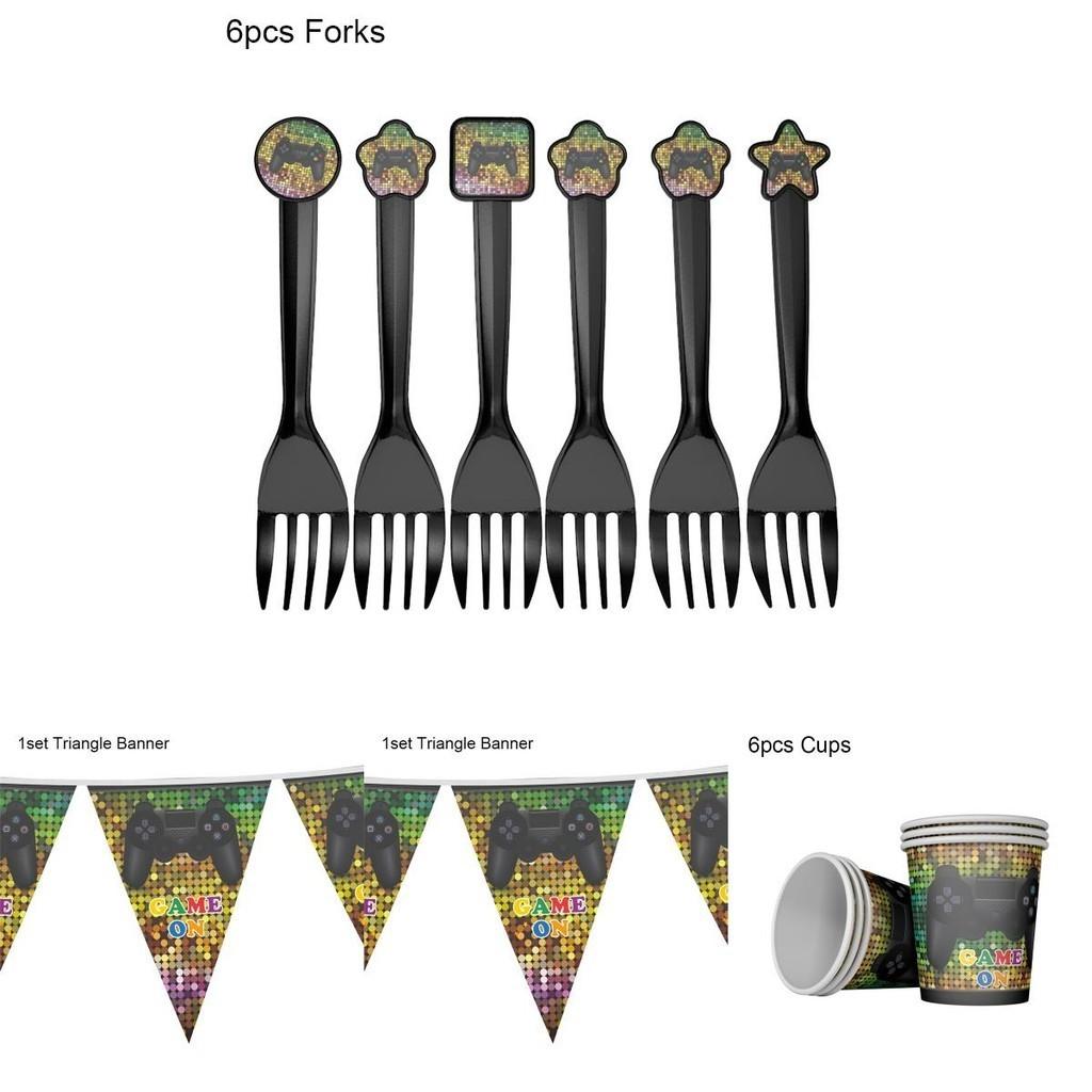 Ultimate Game Theme Birthday Party Supplies Set For An Unforgettable Celebration