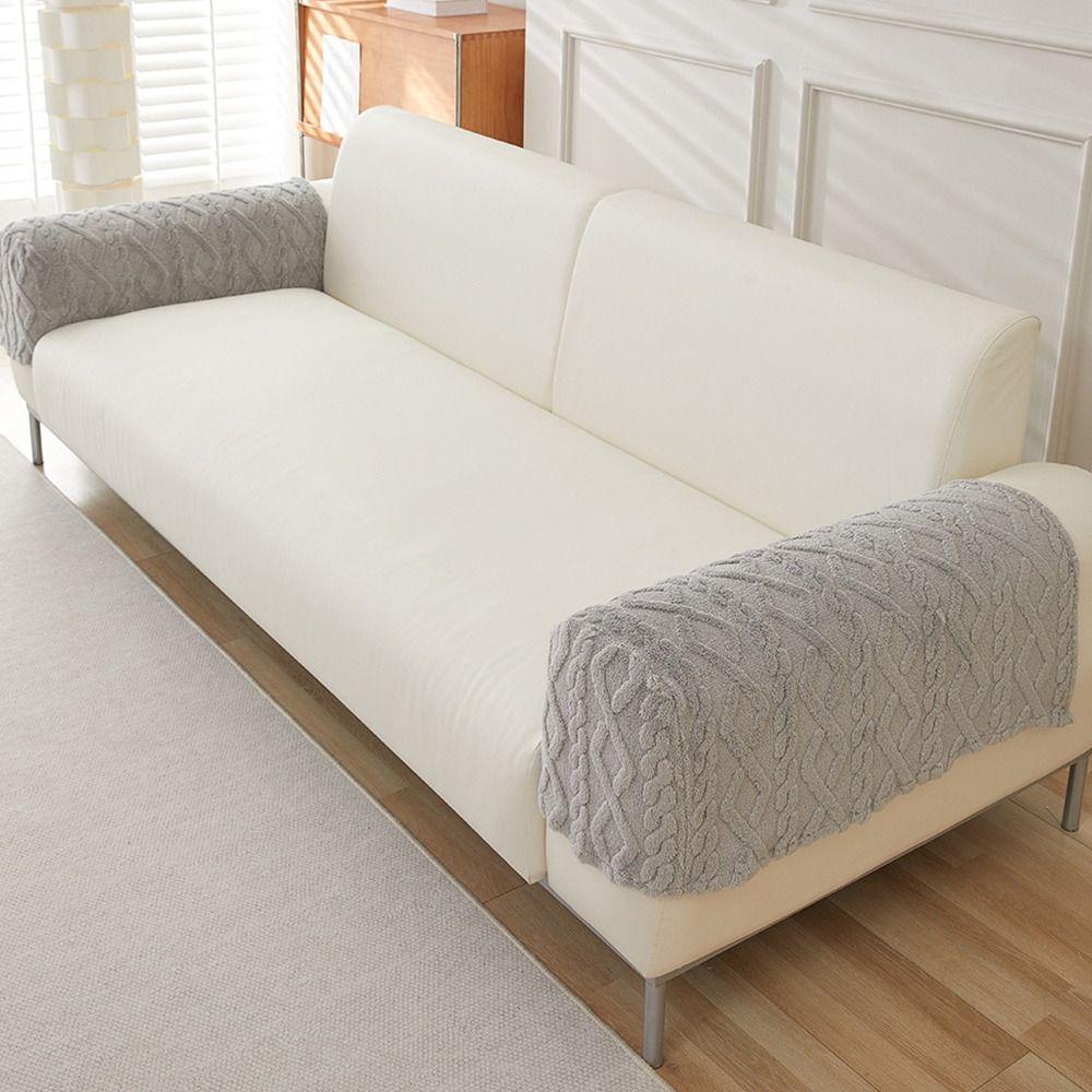 Elastic Sofa Armrest Cover Stretch Couch Arm Protector Sofa Cover  for Home Furniture Decor