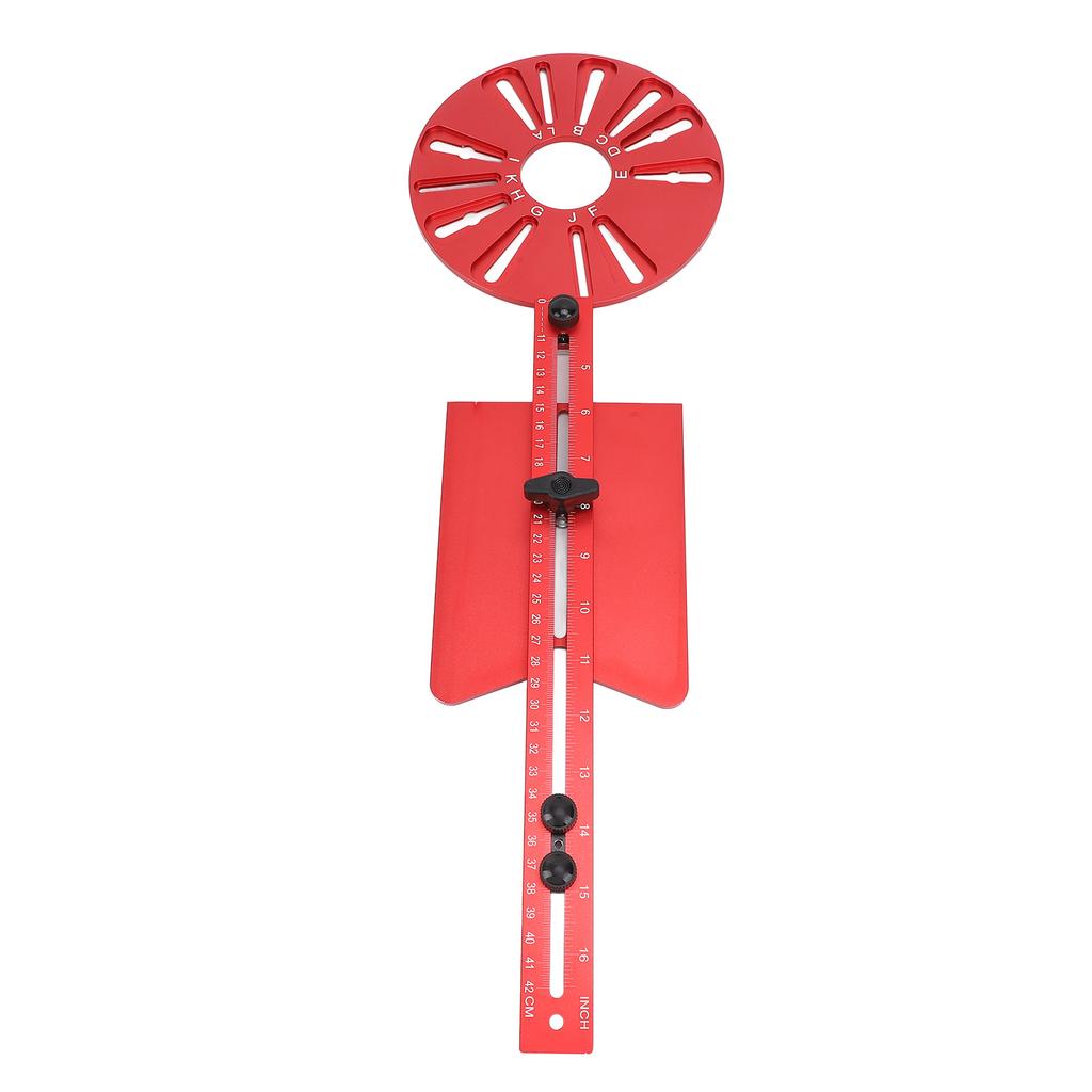 Router Fräsen Nut Halterung 3 in 1 Schrank Hardware Jig Kreis Schneiden Guide Universal Einstellbar