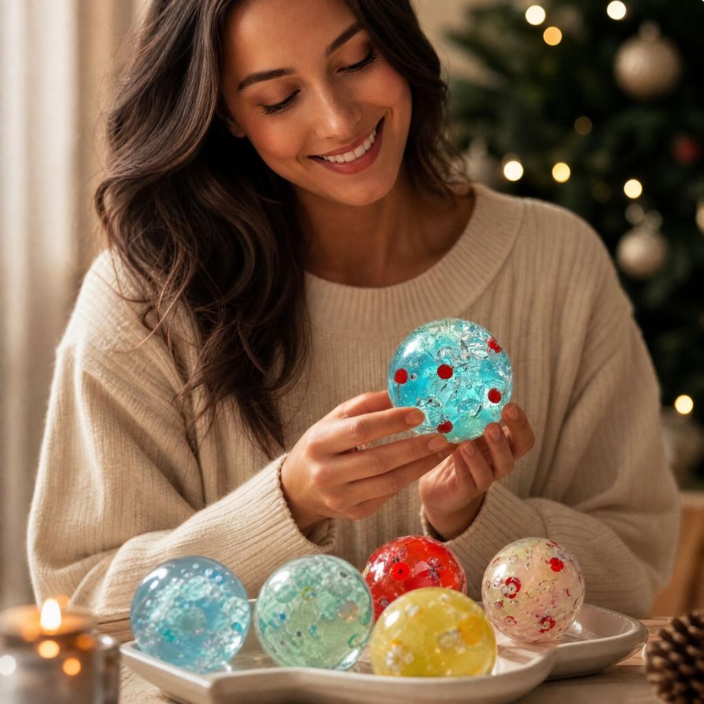 Christmas Stress Ball Cute Toy for Kids and Adults