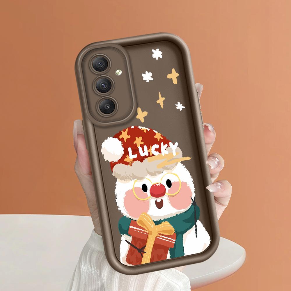 

Мягкий силиконовый квадратный чехол с рисунком лестницы для телефона, полное покрытие, противоударный защитный резиновый чехол для камеры для Samsung Samsung S21 Plus 5G коричневый