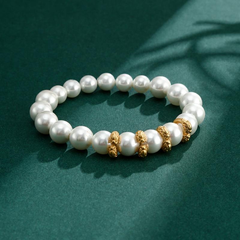 Ancient Inspired Chi Dragon Head Clasp Ring for DIY Bead String Accessories