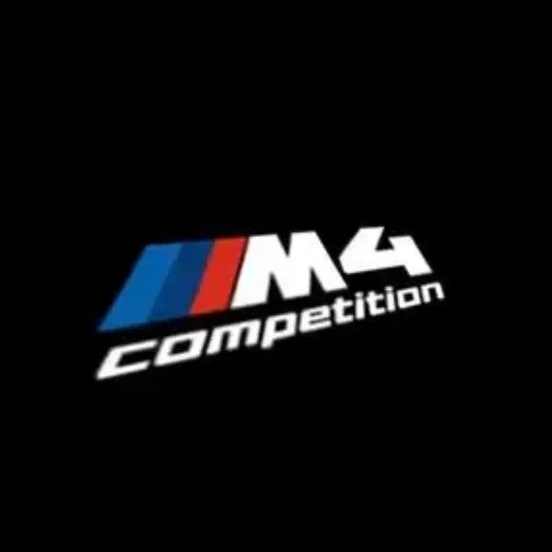 2/4 Pezzi lampada di benvenuto a LED per portiera d'auto è adatta Per BMW E90E91E92E93E60E61F10f07E63E64F12f3F30E87 lampada decorativa. accessori per auto