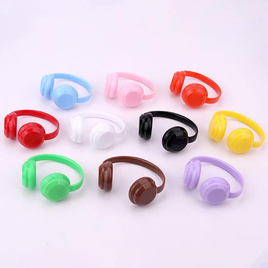 Baby Headphones 17cm Dolls Earphones Fashion Headphones Accessories for Creative Games And Photography