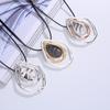 Trend Necklace Fashion Versatile Irregular Geometric Water Drop Women'S Alloy Short Necklace