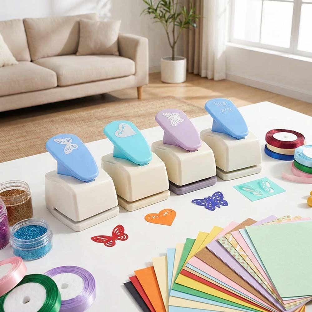 Punches Maker Butterfly Hole Puncher Cutting Craft Embossing Punches Embossing Machine  for Card