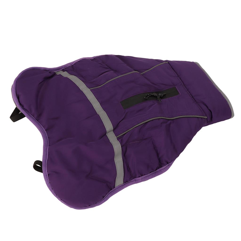 Dog Winter Coat Warm Reflective Waterproof Adjustable Soft Thick Padded Dog Jacket for Small Medium