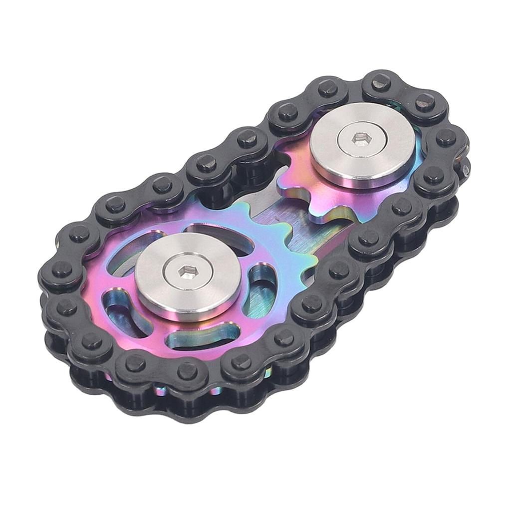 Sprocket Chain Gear Toy Decompression Pocket Size Multi Functional Sensory Linkage Bike Chain Gear