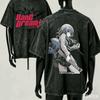 BanG Dream! Washed T-shirt 2026 New Model personality Clothes shirt Year round clothing Retro Fashion Vintage Loose gift