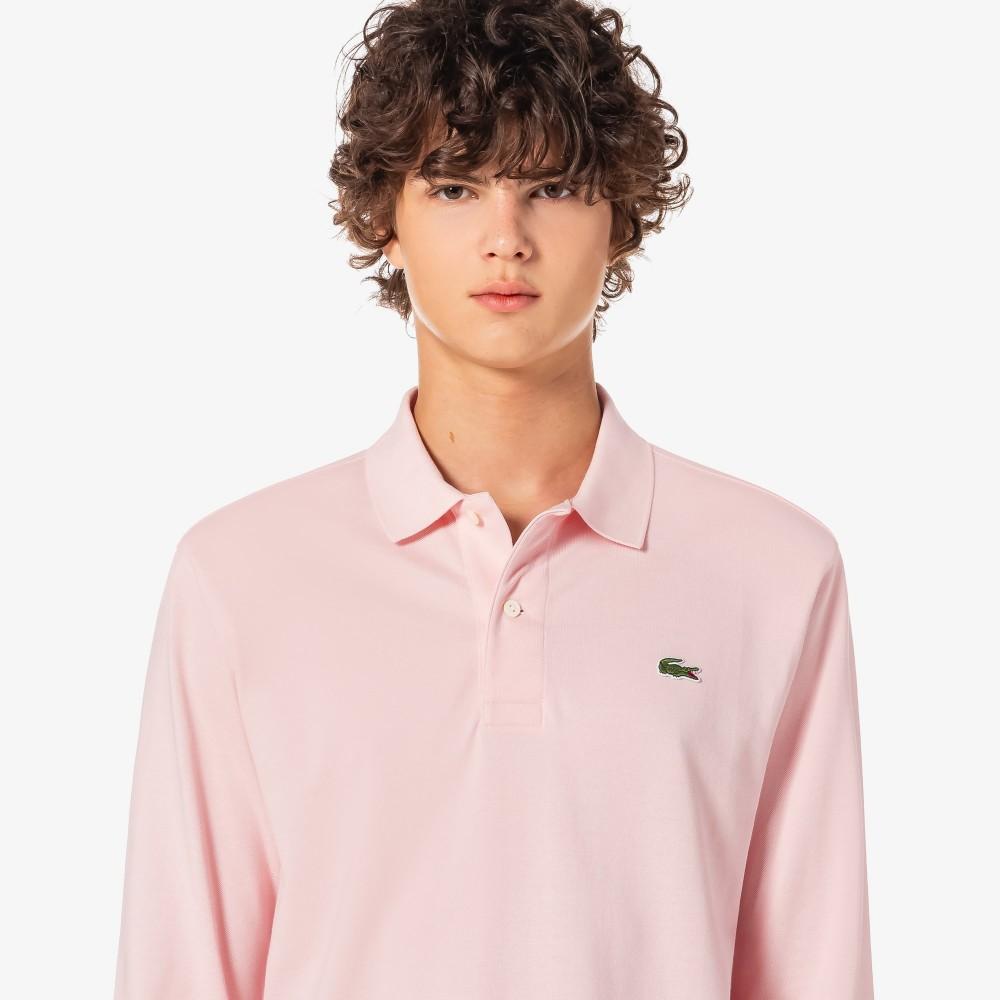 [lacoste] Men's French Regular Fit Long Sleeve Basic Polo Shirt PH732E-55NADY