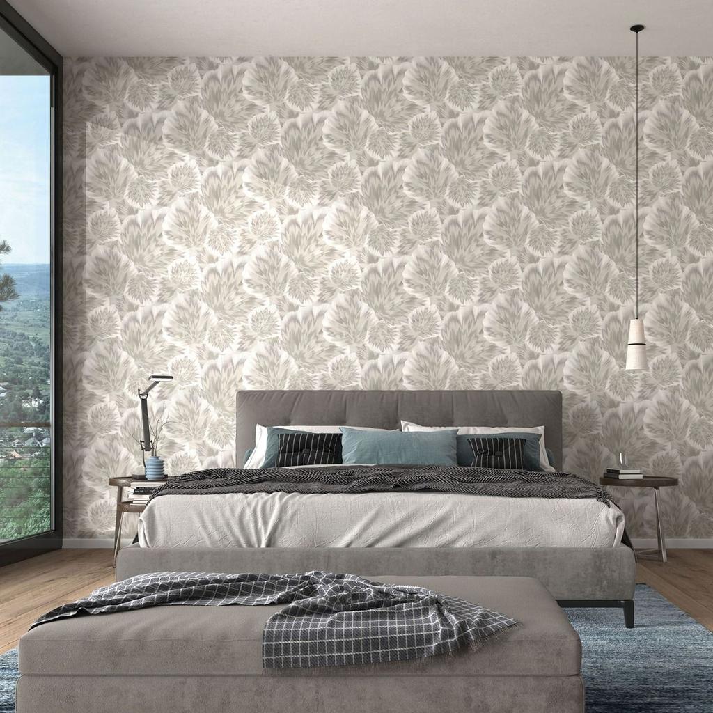 Erismann Bliss Floral Textured Vinyl Wallpaper