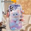 Phone Case: 2D Flat Samsung Galaxy A34 A35 M05 M06 S20 S22 S21 FE Plus 5G Protective Case, Couples Style, Cloud Cat, Christmas and Halloween Gift