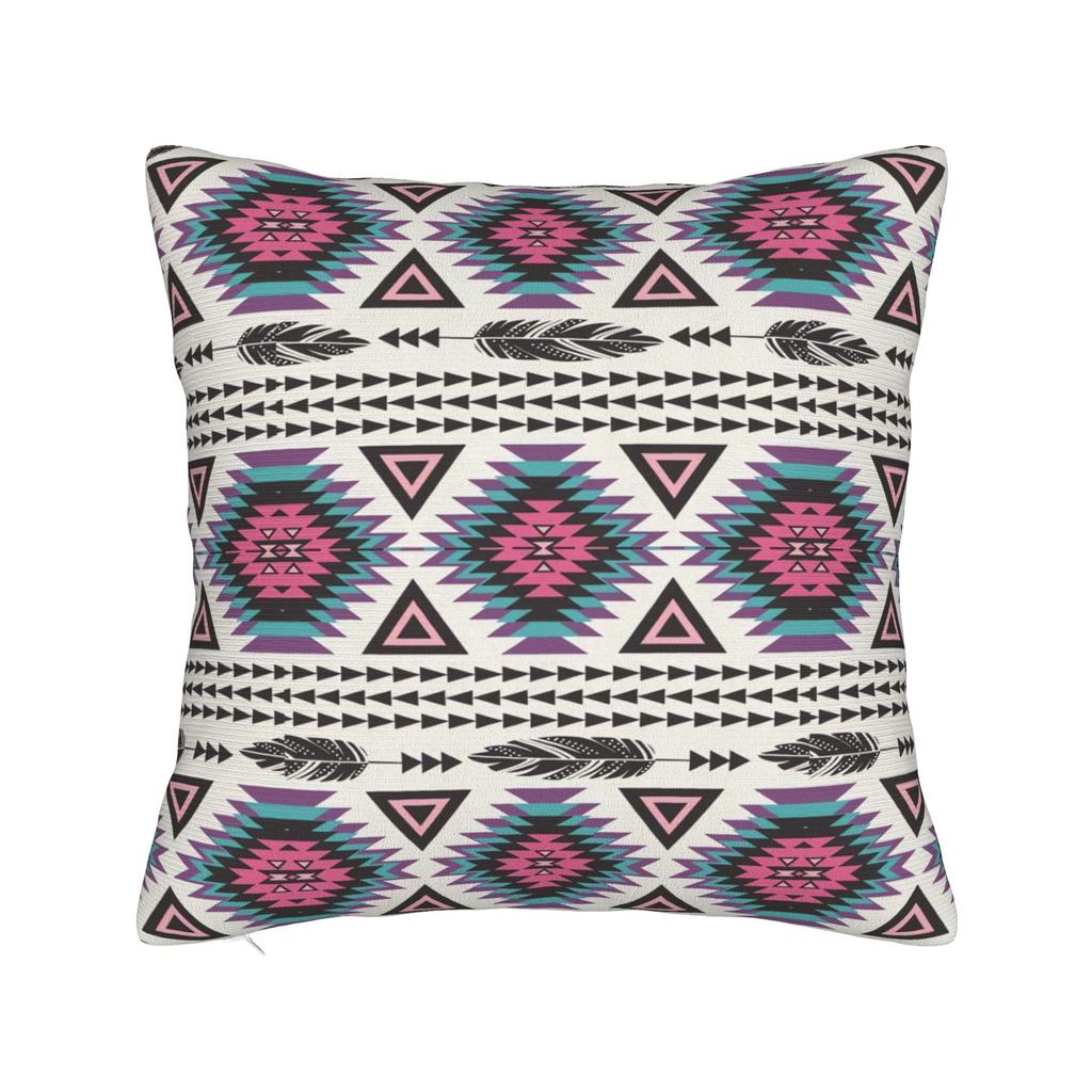 Pillow Case Vintage Tropical Sun Palm Tree Boho Design Pillow Cover For Sofa Car Home Decor Vintage Pillowcases
