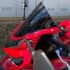 Kompatibel mit Honda CBR 650R 2019-2024 CBR650 R Motorrad Sport Racing Doppelblasen Windschutzscheibe Windscreen Visier Viser Deflektor CBR650R