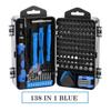 138 In 1 Precision Screwdriver Set Magnetic Torx Screw Driver Bit Drill Kit Multitool For Iphone Xiaomi PC Repair Hand Tool Set