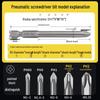 PISO Anti-Slip Cross Extended Rod Strong Magnet Hex PH2 Drill & Screwdriver Bit Set