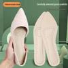 Women's Genuine Leather Non-Slip Breathable Insoles for High Heels - Sweat-Absorbing & Deodorant.