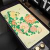 Pc XXL Chrysanthemen und Biene Mauspade Nootbook Spiel Teppich Großes Gaming Rutschfestes Laptop Tablet Matte Kunst Mausepad Mini PC Spielmatte