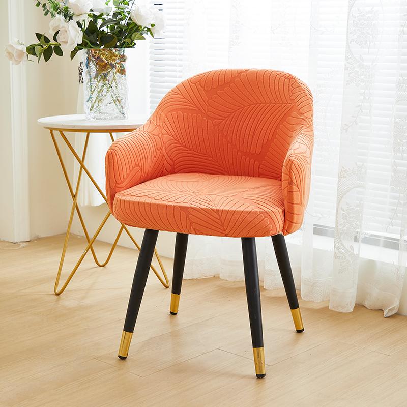 Armless Wingback Chair Slipcover Protective Cover for Dining Room Kitchen Home Furniture Dustproof Seat Protector